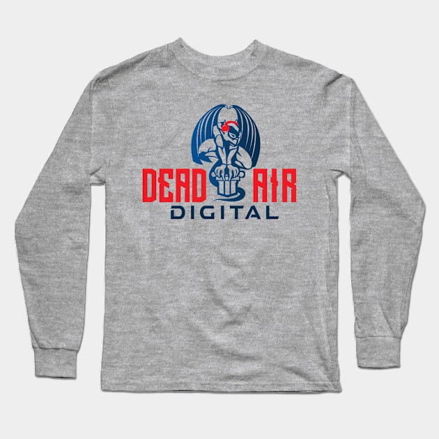 Dead Air Digital Main Logo Long Sleeve T-Shirt by Dead Air Digital